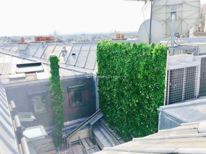 Recouvrement-Mur-Anti-bruit-Liseron-toit-Paris-75008
