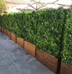 Jardinières artificielles en liseron