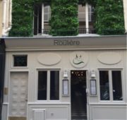 Habilage murale pour remplacer le ravalement à la boucherie roulière Paris 6ème