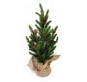 Mini sapin pomme de pin 45 et 60 cm