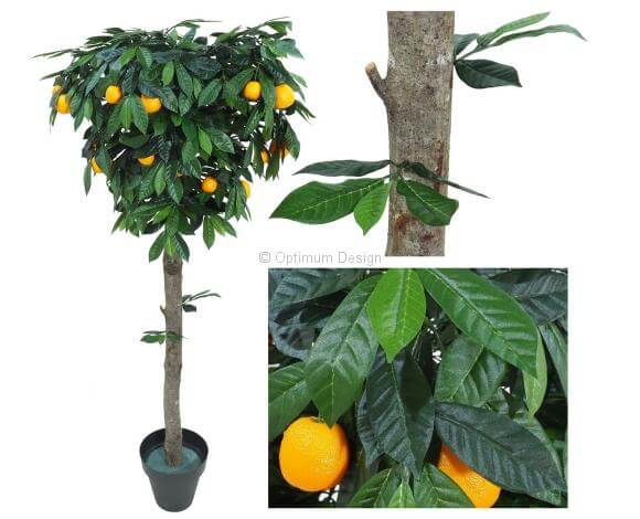 Orange boule 150 cm