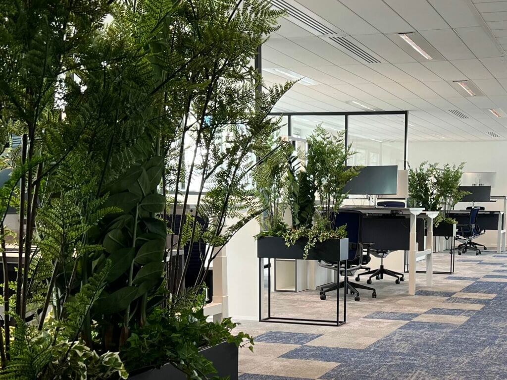 déco végétale, Réalisation Optimum Design