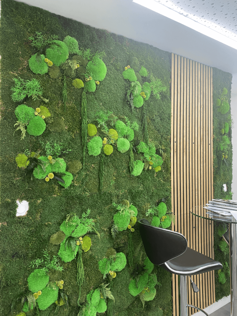 mur végétal stabilisé, Réalisation Optimum Design