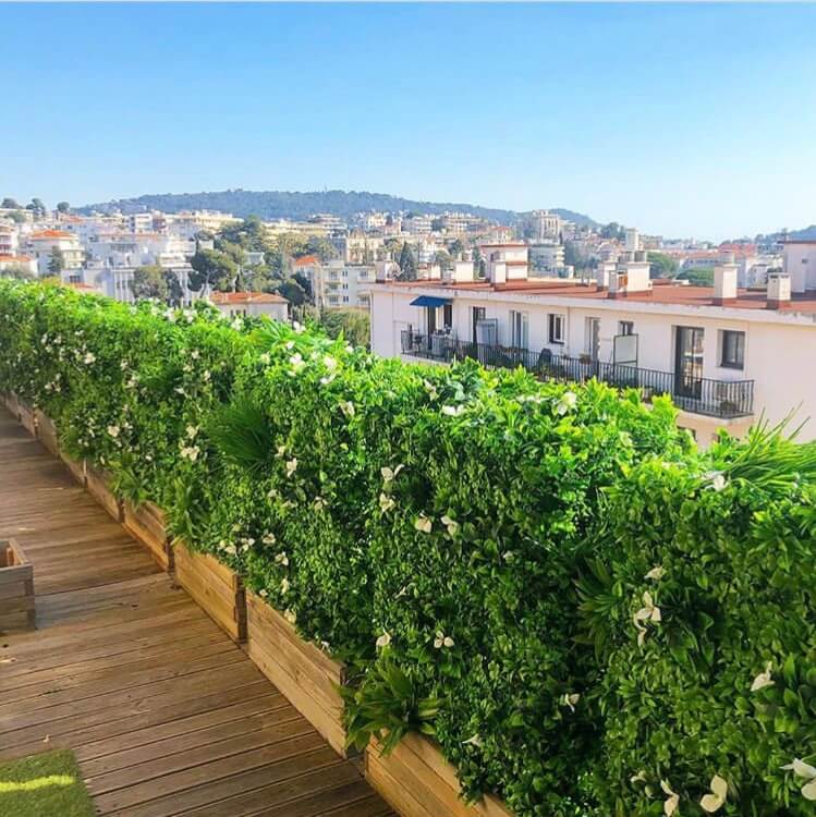 jardinière artificielle, habillage, Optimum Design